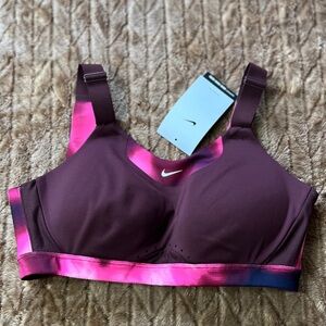 NWT Nike Alpha Icon Clash High Support Adjustable Sports Bra